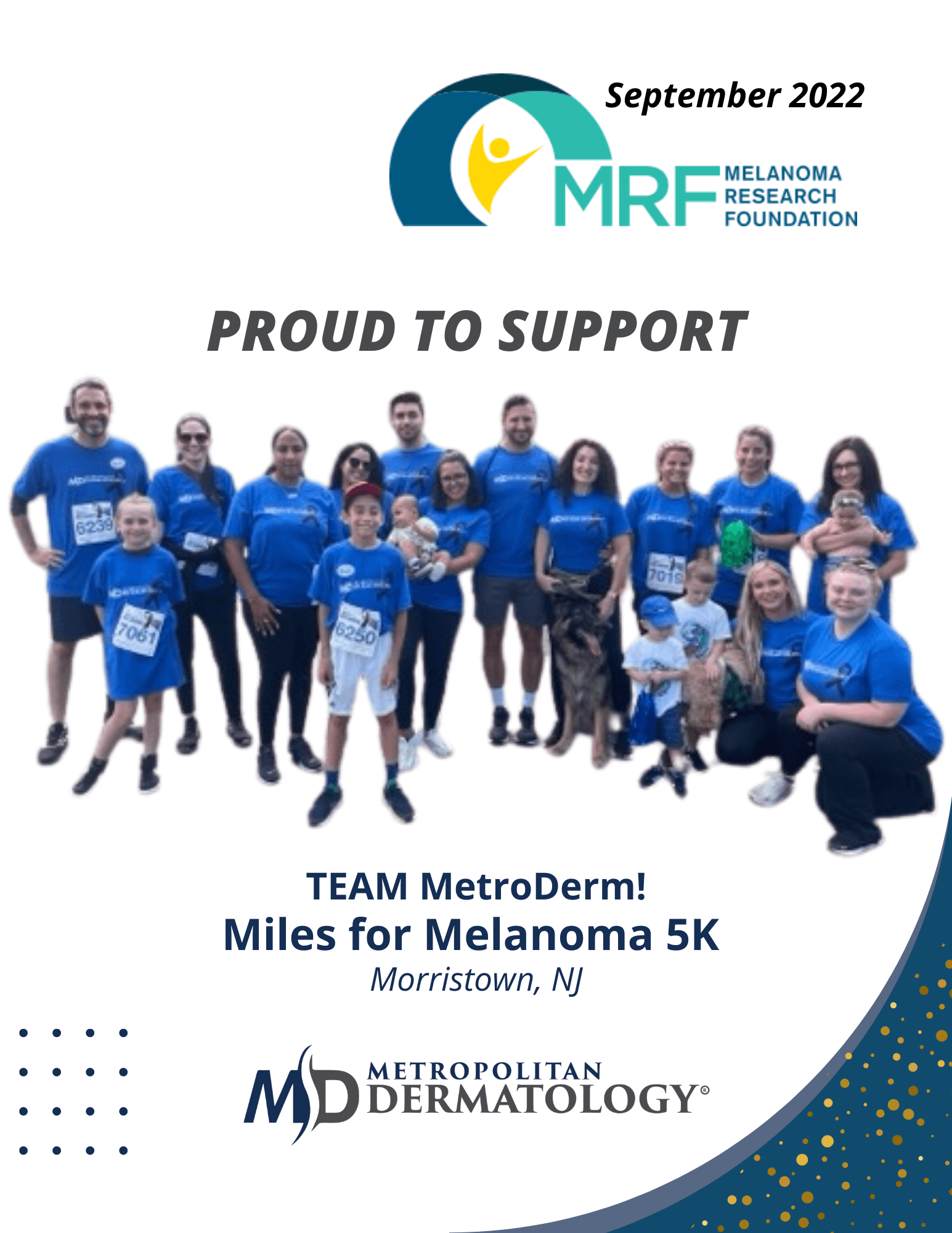 Miles for Melanoma 5K Metropolitan Dermatology