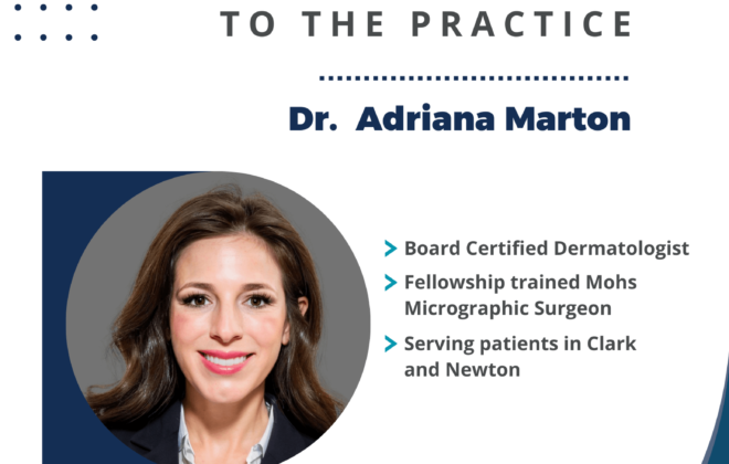 Welcome to the Practice – Dr. Adriana Marton