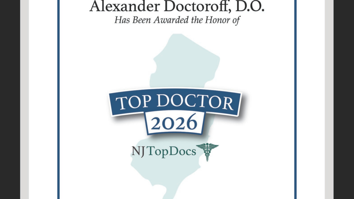 Top Doctor 2026 Award