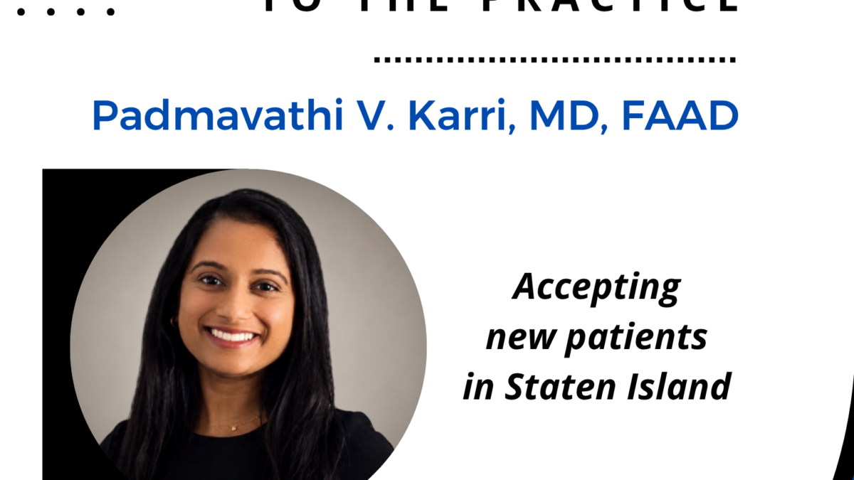 Welcome to the Practice - Dr. Padmavathi V. Karri